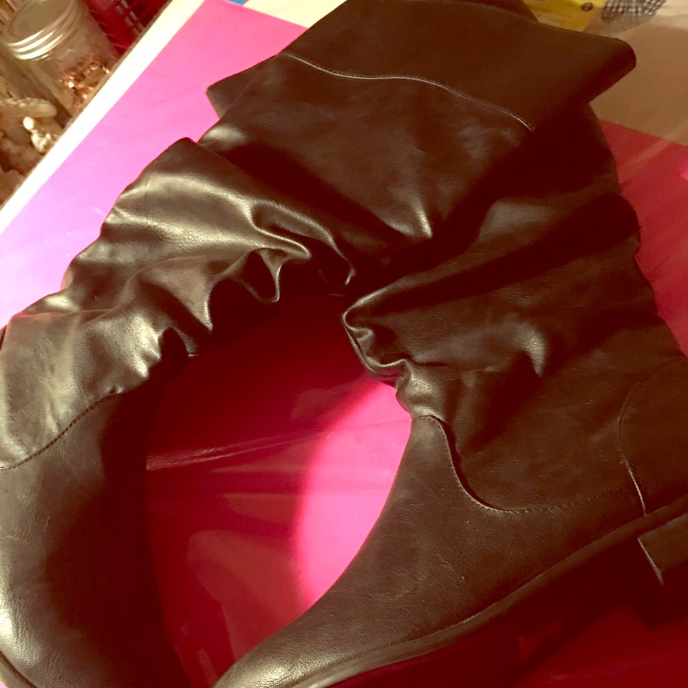 Knee high boots